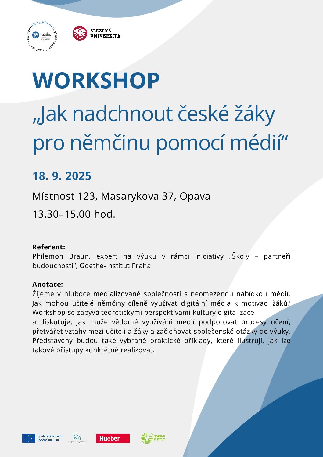 Jak nadchnout české žáky pro němčinu pomocí médií