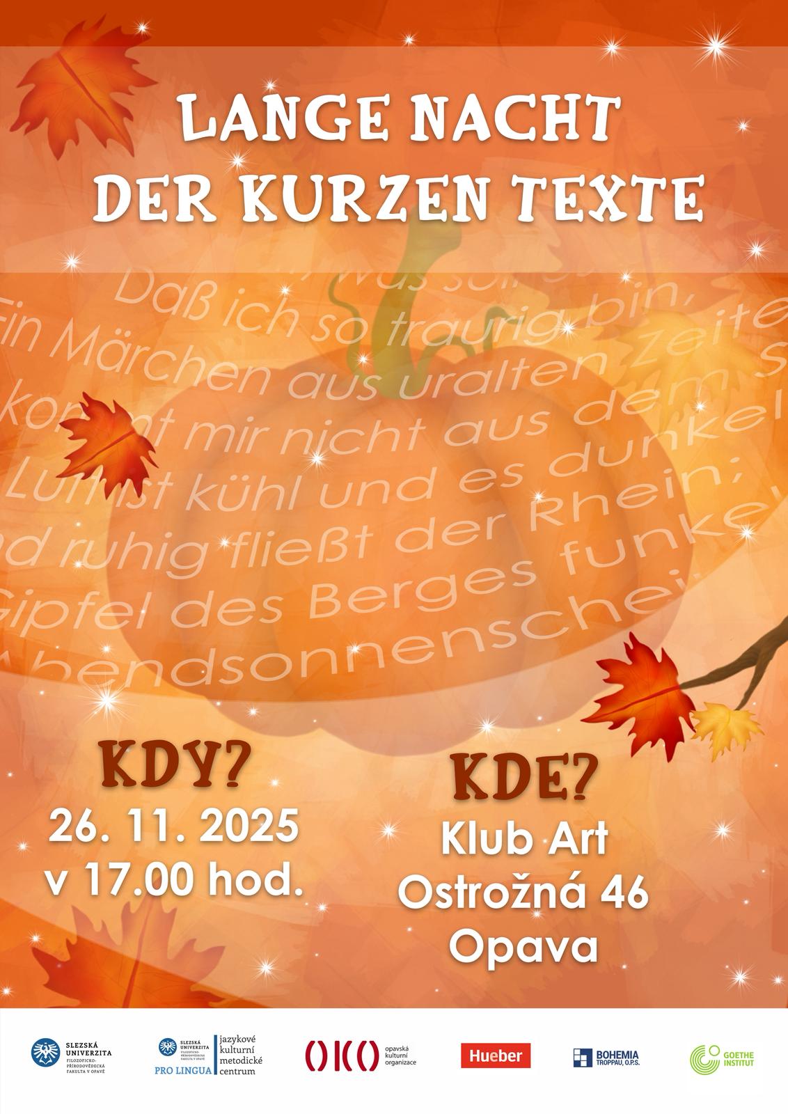 Lange Nacht 2025 – podzim